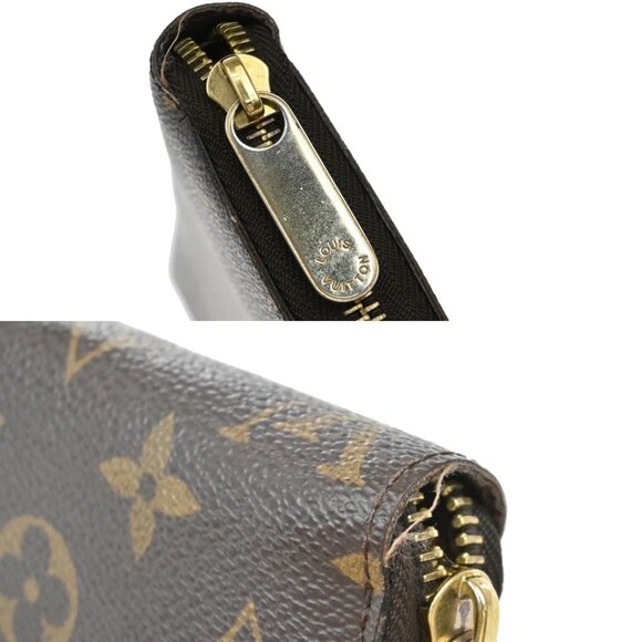 LOUIS VUITTON Long Zippy Wallet Monogram Leather Brown France 268-082025 - Picture 7 of 16
